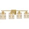 Quoizel Gibson Bath 4 Lights Aged Brass GIB8630AB - alternate 3
